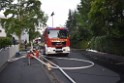 Grossfeuer Einfamilienhaus Siegburg Muehlengrabenstr P0814